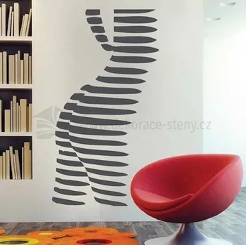 Samolepící dekorace Samolepicí dekorace - Silueta ženy - dekorace-steny.cz - 40 x 80 cm - 682