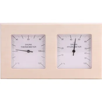 Teploměr s vlhkoměrem Sentiotec, osikový