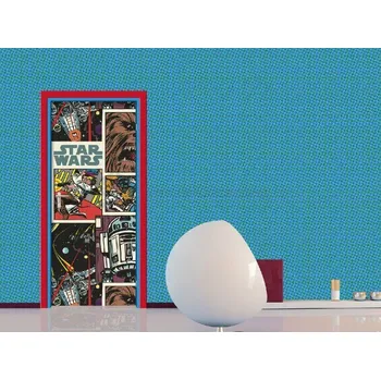 Samolepící dekorace Dekorace-steny.cz - Fototapety na dveře - Star Wars - 541