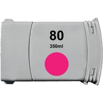 HP 80 C4847A - červená kompatibilní cartridge