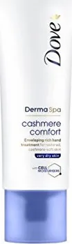 Péče o ruce Dove Derma Spa Cashmere Comfort Krém na ruce pro suchou pokožku 75 ml