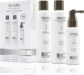 Kosmetická sada Nioxin Hair System Trial KIT 1 350 ml
