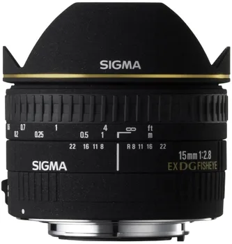 Objektiv Sigma 15 mm f/2.8 EX DG rybí oko pro Canon