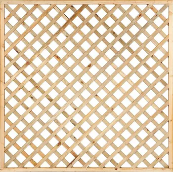 Opora na rostlinu Mříž impregnovaná s rámem 180x180 (Dřevěná mříž z impregnovaného dřeva )