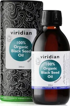 Přírodní produkt Viridian Organic Black Seed Oil 200 ml 