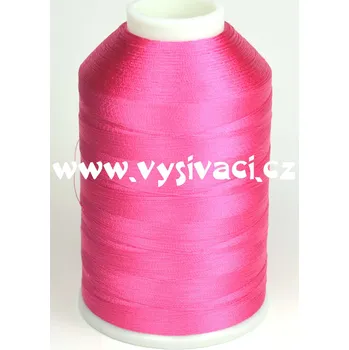 Nit vyšívací nitě růžová fuchsia ROYAL C702 návin 5000 metrů viskóza návin: 1 kón návin 5000m