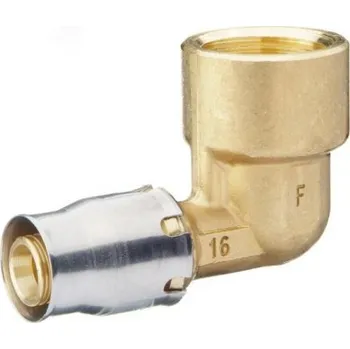 Fitinka Ivar CS Koleno Push 90° závit vnitřní IVAR.PUSH - KF