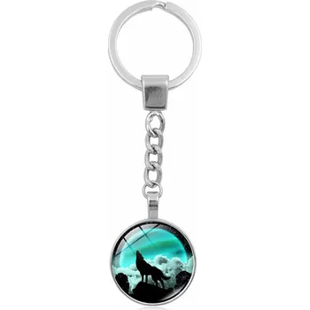 Klíčenka vlk (5) (Přívěšek na klíče vlk)