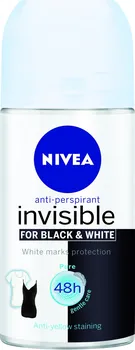 Nivea Invisible for Black & White Pure W roll-on 50 ml 