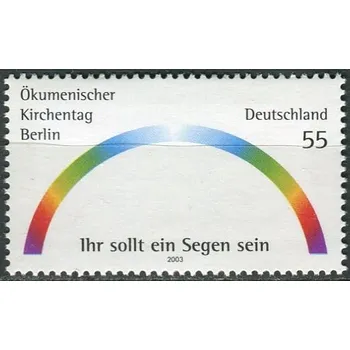 Poštovní známka (2003) MiNr. 2341 ** - Německo - První ekumenická církev, Berlín