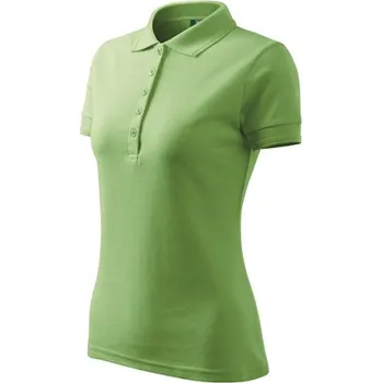Dámské tričko MALFINI Polokošile PIQUE POLO LADY 200g, různé barvy Velikost XL trávově zelené