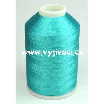 Nit vyšívací nitě zelenomodrá ROYAL C475 návin 5000 metrů viskóza návin: 1 kón návin 5000m