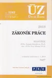 ÚZ 1242: Zákoník práce 2018, rejstřík