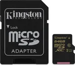 Kingston microSDXC 64 GB Class 10 UHS-I…