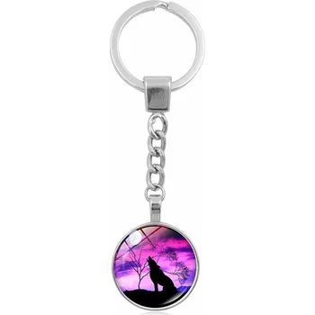 Klíčenka vlk (10) (Přívěšek na klíče vlk)