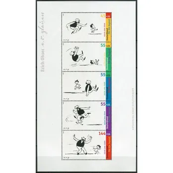 Poštovní známka (2003) MiNr. 2349 - 2353 ** - Německo - BLOCK 63 - Mládež - Otec a syn příběhy E. O. Plauen