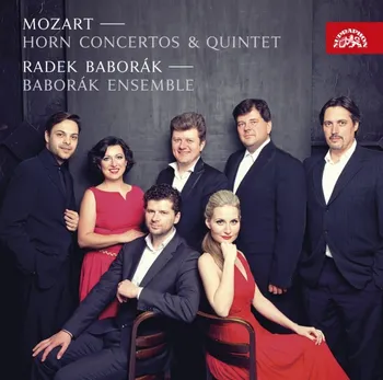 Česká hudba Mozart: Hornové koncerty a kvintet – Radek Baborák, Baborák Ensemble [CD]