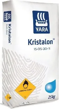 Hnojivo Yara Kristalon 15+5+30+3 bílý 25 kg