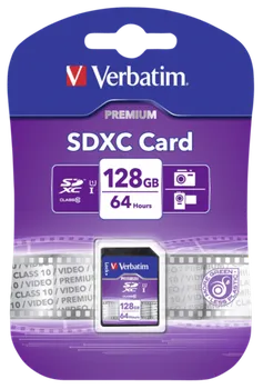 Paměťová karta Verbatim SDXC 128 GB Class 10 UHS-I U1 (44025)