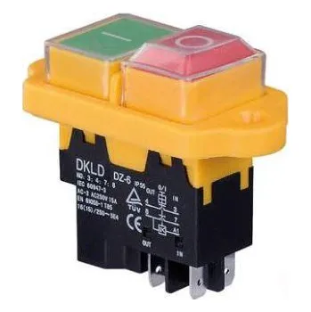 vypínač DKLD DZ-6F 4P vypínač spínač AC250V/16(15)A