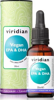 Přírodní produkt Viridian Vegan EPA & DHA 30 ml