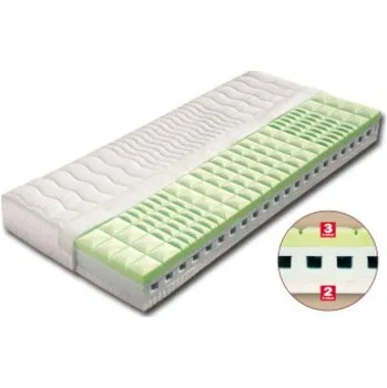Matrace Adéla - Dřevočal, pěnová matrace s gel-latexem Aloe Vera, 180 x 200 cm ATYPICKÝ ROZMĚR