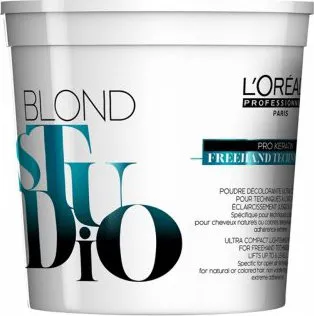 Barva na vlasy L'Oréal Professionnel Blond Studio Freehand Techniques Powder 400 g