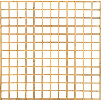 Opora na rostlinu Mřížka impregnovaná bez rámu 180x180 (Dřevěná mříž z impregnovaného dřeva )