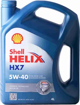 Motorový olej Shell Helix HX7 5W-40