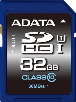 Paměťová karta ADATA SDHC 32 GB UHS-I U1 (ASDH32GUICL10-R)