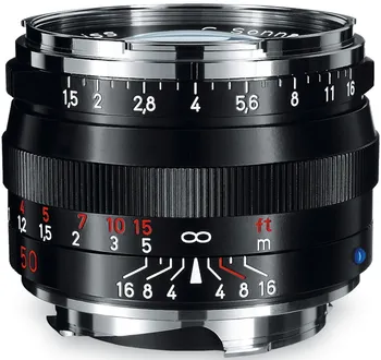 Objektiv Zeiss C Sonnar T* 50mm f/1,5 ZM pro Leica černý