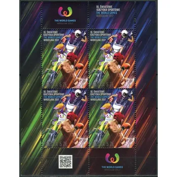 Poštovní známka Poczta Polska (2017) MiNr. 4912 ** - Polsko - PL - Světové hry, Wroclaw
