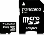 Transcend microSDHC 4 GB Class 4 + SD…