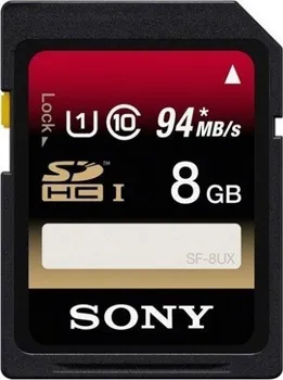 Paměťová karta Sony Expert SDHC 8 GB Class 10 UHS-I U1 (SF-8UX)