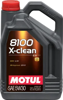Motorový olej Motul 8100 X-Clean 5W-30