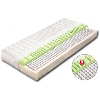 Matrace Monika - Dřevočal, taštičková matrace, AKCE DOPRAVA ZDARMA Aloe Vera, 180 x 200 cm ATYPICKÝ ROZMĚR