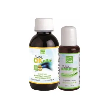 Přírodní produkt OKG OK Alfa+ 115 ml Emulips 50 ml