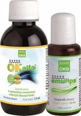 Přírodní produkt OKG OK Alfa+ 115 ml Emulips 50 ml
