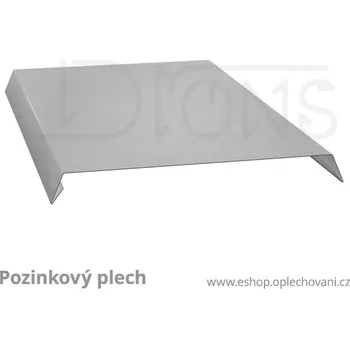 Střešní lemovaní Oplechování atiky kónické rš 280 pozink (šíře 200)