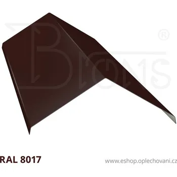 Střešní lemovaní Hřebenáč rš 240 hnědá
