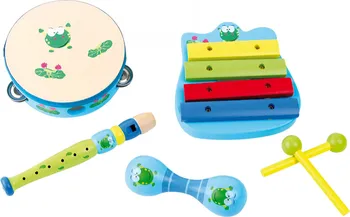 Hudební nástroj pro děti Legler Hudební sada žabka