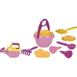 LENA Písková sada pro dívky I 10 dílná