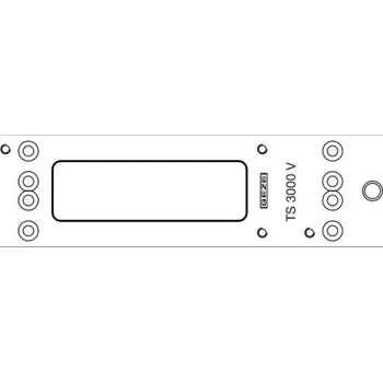 Zavírač dveří GEZE Montážní deska pro zavírač TS 3000 V - bílá