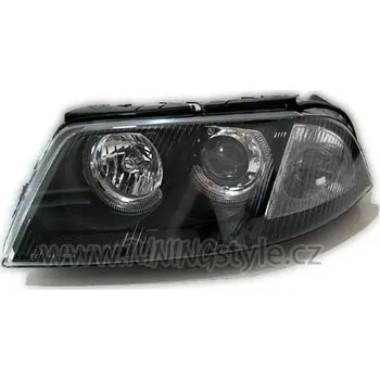 Přední světlomet Přední světla angel eyes VW Passat 3BG černé