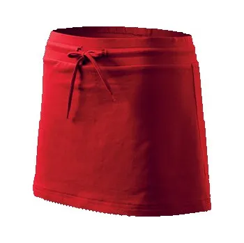 Dámská sukně MALFINI Sukně TWO IN ONE 200, různé barvy Velikost L červené