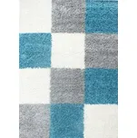 Vopi Life Shaggy 1501 tyrkys 200 x 290 cm