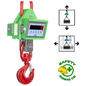 Průmyslová váha jeřábová váha DINI ARGEO MCWHU15 do 15t (jeřábová váha s krytem z lakované oceli, IP65)
