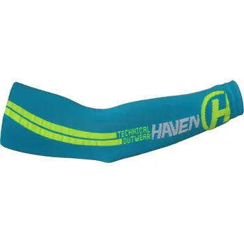 cyklistický dres Návleky na ruce HAVEN SOFTIES modro/žluté S