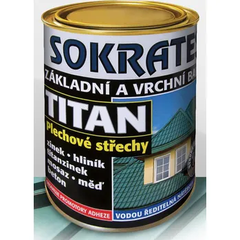barva na kov SOKRATES TITAN 10kg bílá