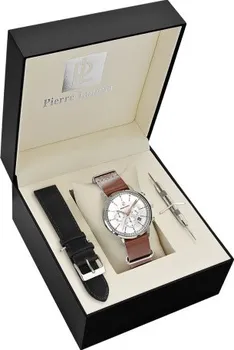 Dárkový set hodinek Pierre Lannier model Men´s box set 376A124
